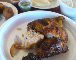 1/4 Roasted Chicken – Include Choice of (2) Side Orders & Small Drink.