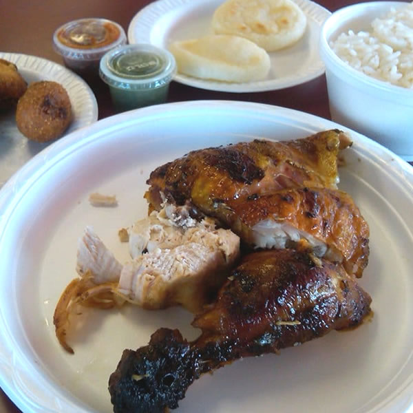 1/4 Roasted Chicken – Include Choice of (3) Side Orders & Small Drink