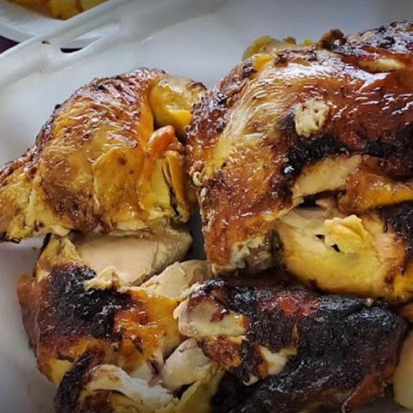 1 Roasted Chicken – Includes Choice of (4) Side Orders & 2 liter Soda